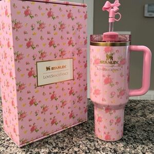 Stanley x LoveShackFancy Sunset Ibiza 40oz Limited Edition Quencher with Box